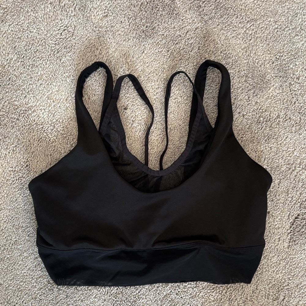 ALO Yoga Classic Black Sports Bra